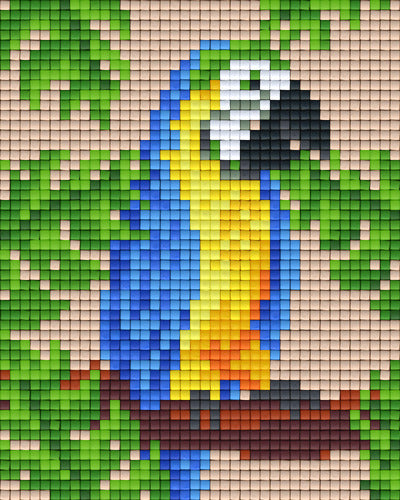 Pixelhobby Klassik Vorlage - Papagei
