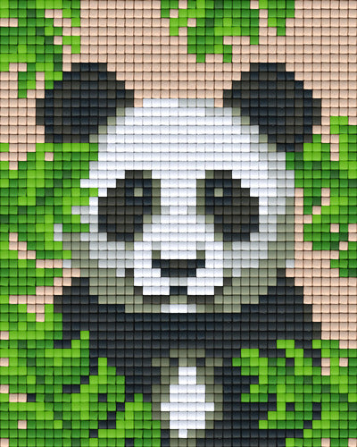 FREE! - Free Panda Pixel Art Template for Children: Download now!