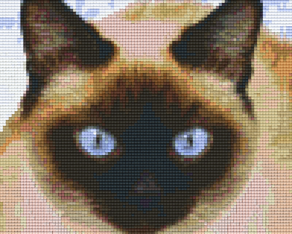 Pixelhobby Klassik Vorlage - Katze