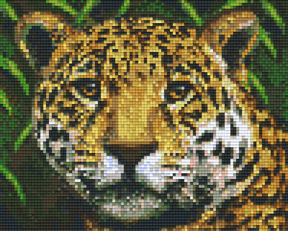 Pixelhobby Klassik Vorlage - Leopard