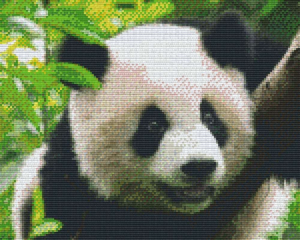 Pixelhobby Klassik Vorlage - Panda