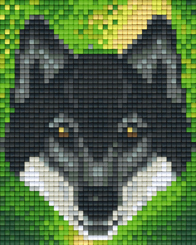 Pixel hobby classic template - wolf