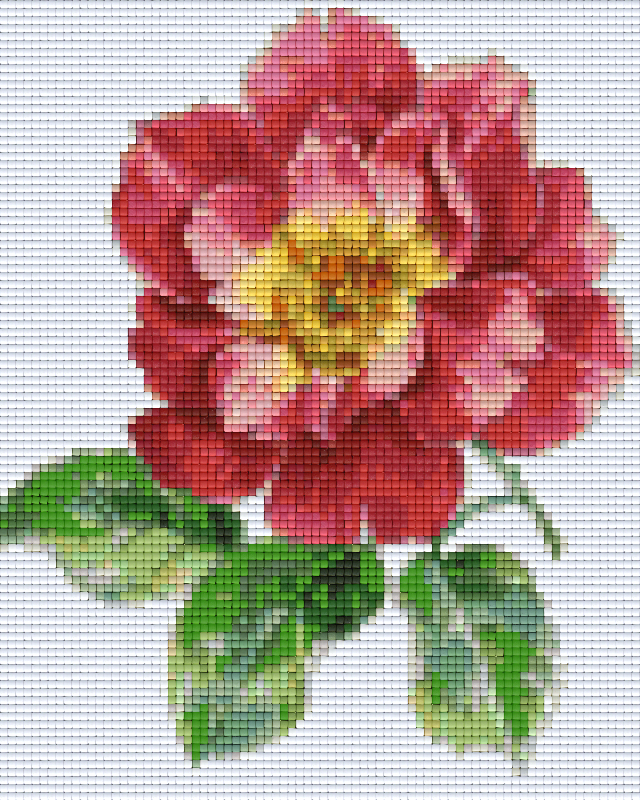 Pixelhobby Klassik Vorlage - Rose