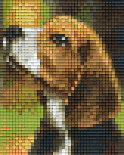 Pixelhobby Klassik Vorlage - Beagle Welpe