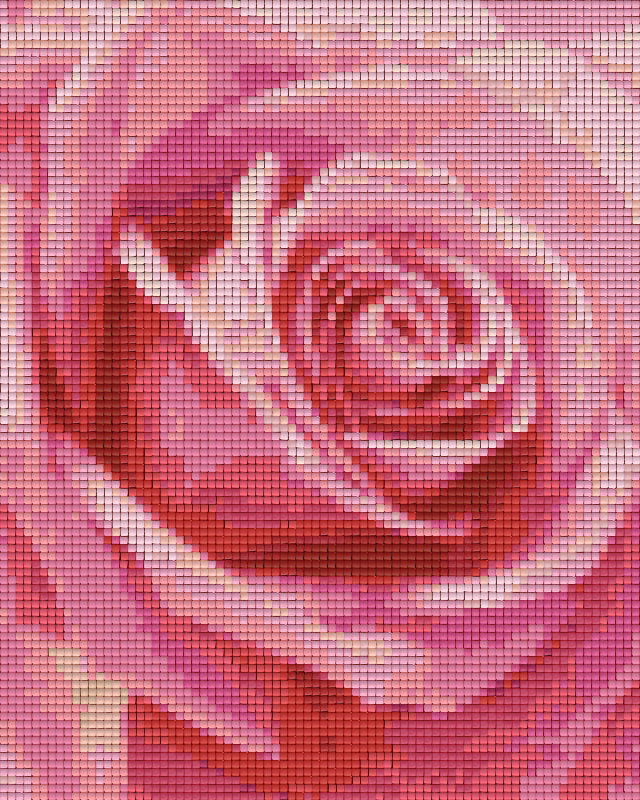 Pixelhobby Klassik Vorlage - Rose