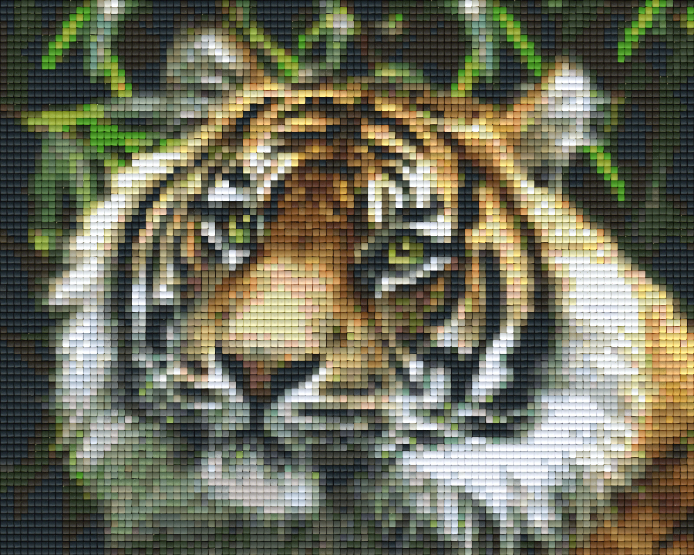 Pixelhobby Klassik Vorlage - Tiger