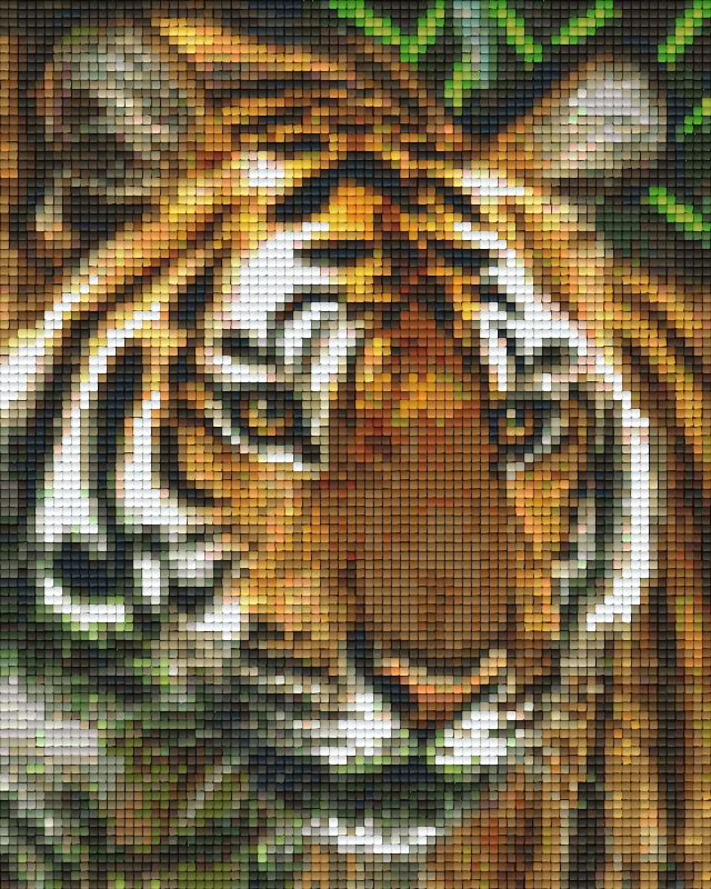 Pixelhobby Klassik Vorlage - Tiger