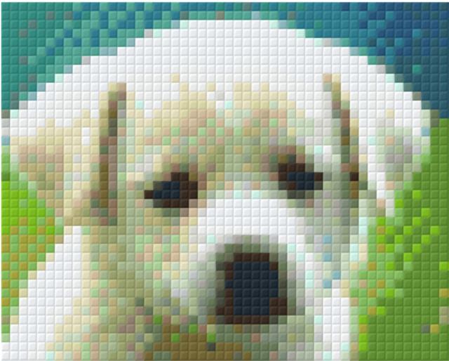 Pixelhobby Klassik Vorlage - Little Dog