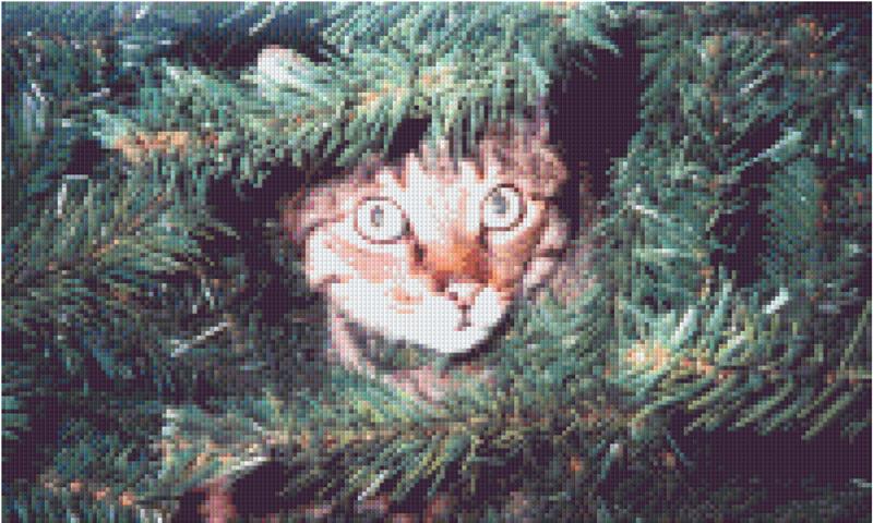 Pixelhobby Klassik Vorlage - Oh Tannenbaum