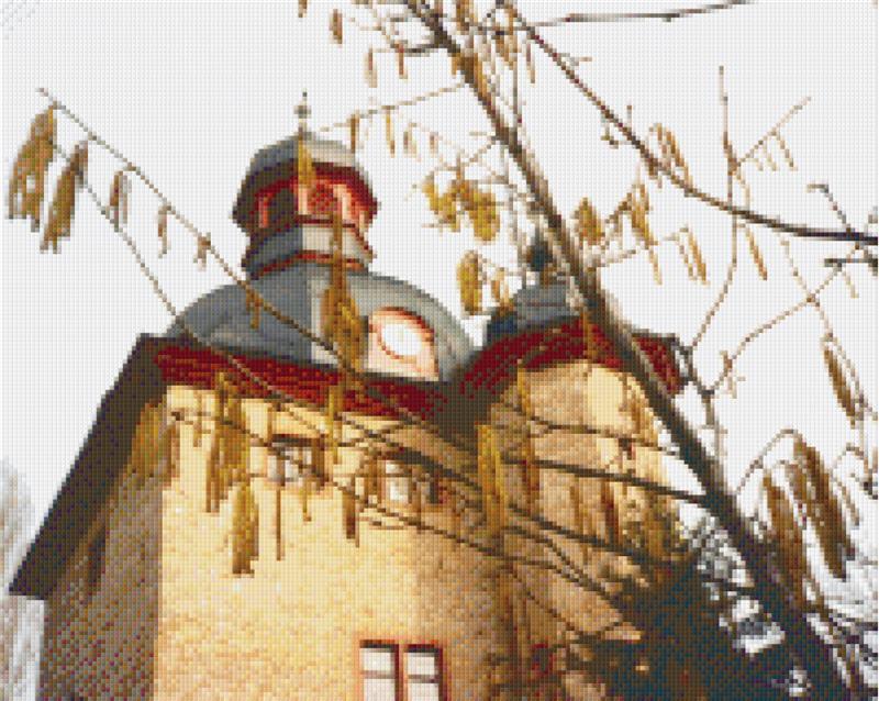 Pixelhobby Klassik Vorlage - Turm