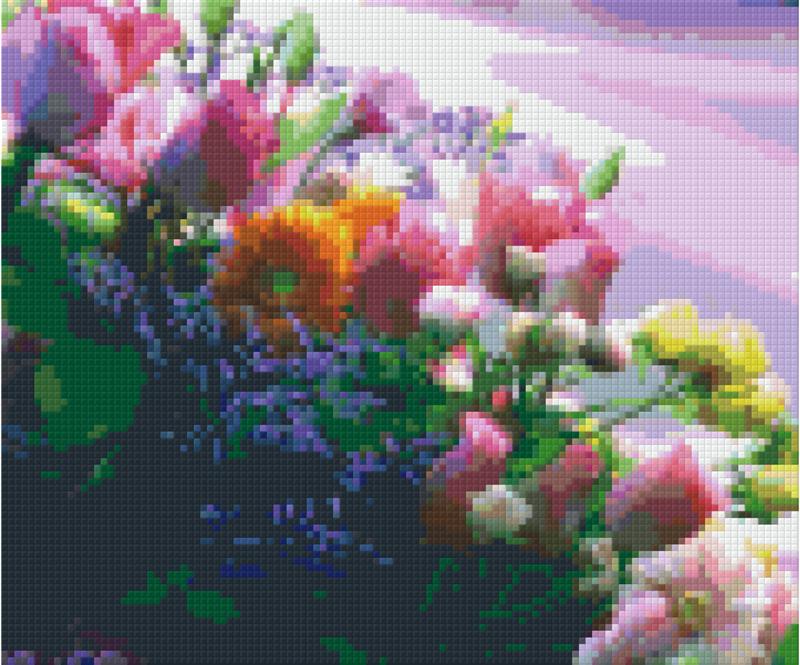 Pixelhobby Klassik Vorlage - Frühlingsgrüße