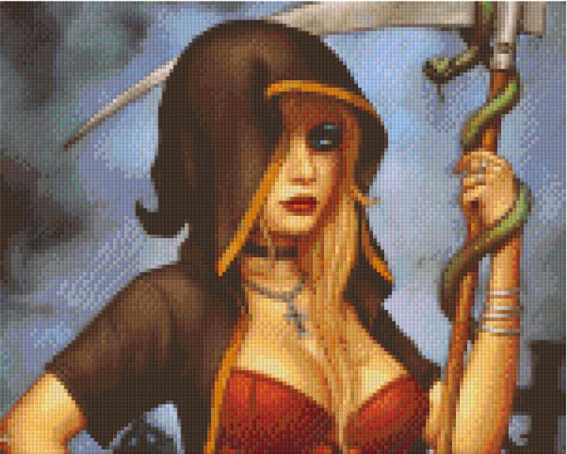 Pixel hobby classic template - Ferrywoman