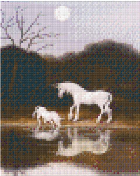 Pixelhobby Klassik Vorlage - Unicorn