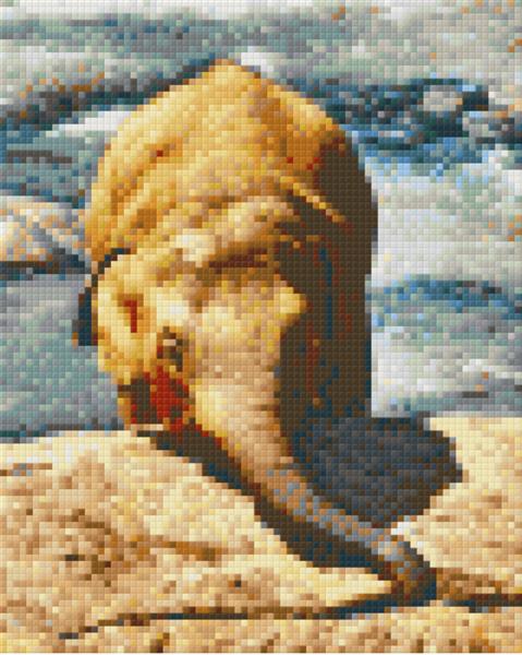 Pixelhobby Klassik Vorlage - Baby Elefant