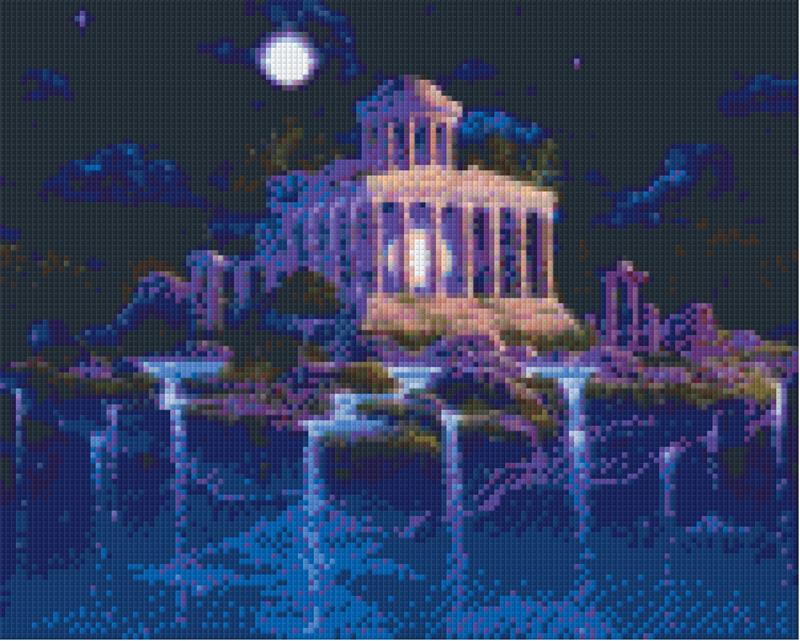 Pixelhobby Klassik Vorlage - Moonland