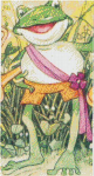 Pixelhobby classic template - a frog