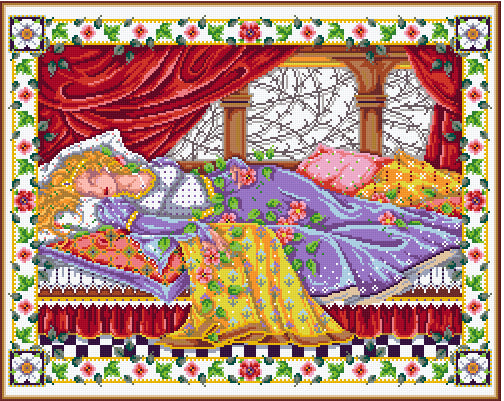 Pixelhobby Classic Template - Like Sleeping Beauty
