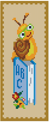 Pixelhobby Klassik Vorlage - Booksnail