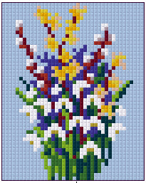 Pixelhobby Klassik Vorlage - Schneeglöckchen