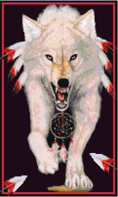 Pixelhobby Klassik Vorlage - Peacefull Danger