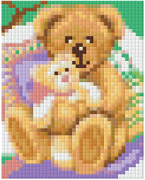 Pixel Hobby Classic Template - Bearly Love