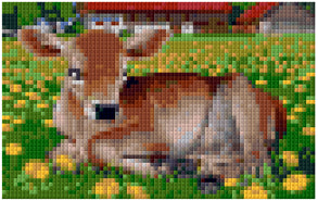 Pixelhobby Klassik Vorlage - Baby Calf