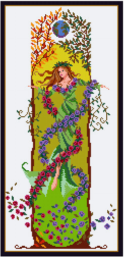 Pixel hobby classic template - goddess of the earth