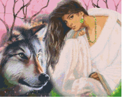 Pixelhobby Klassik Vorlage - The Beauty with in