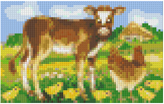 Pixelhobby Klassik Vorlage - Farm Chat