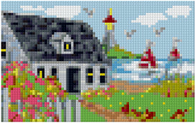 Pixelhobby Klassik Vorlage - Little Scenery