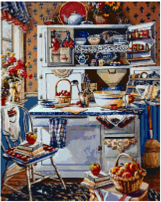 Pixelhobby Klassik Set - Grand Moms Kitchen