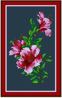 Pixelhobby Klassik Vorlage - Azalee