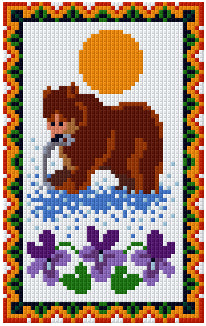 Pixelhobby Klassik Set - Bear 22.8. - 21.9.