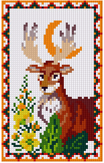 Pixelhobby Klassik Vorlage - Deer 21.5. - 20.6.