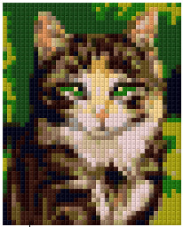 Pixelhobby Klassik Vorlage - Cat