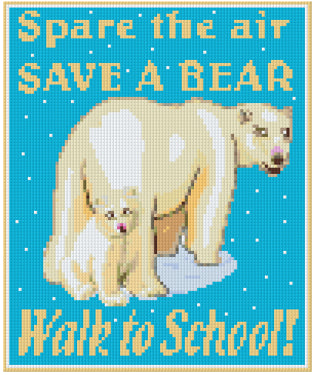 Pixelhobby Klassik Set - Save a Bear vanilla