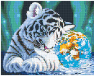 Pixelhobby Klassik Vorlage - The World on my Shoulder