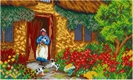 Pixelhobby Klassik Vorlage - Early in the Morning