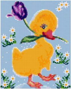 Pixelhobby Klassik Set - Flower Chicky