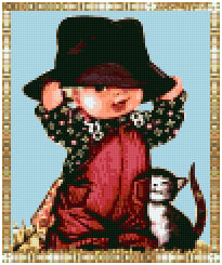 Pixelhobby Klassik Vorlage - The Big Hat