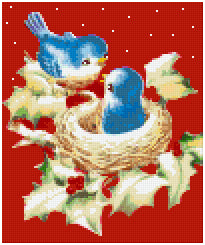 Pixelhobby Klassik Set - Winterbirds