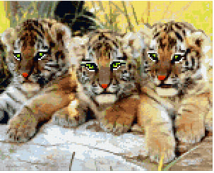 Pixelhobby Klassik Vorlage - The Furios Three