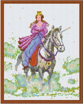 Pixel hobby classic set - The Princess & the Unicorn