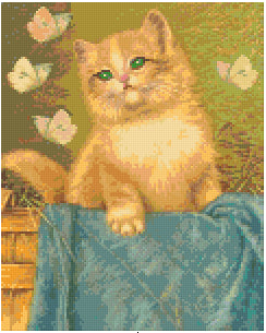 Pixelhobby Klassik Vorlage - A lot of Butterflies