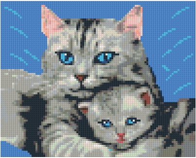 Pixel Hobby Classic Template - Color Blue