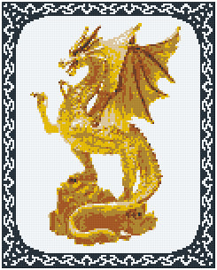 Pixel Hobby Classic Template - Summer Dragon