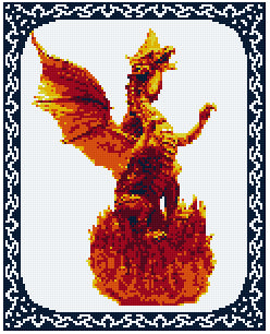 Pixelhobby Klassik Set - Fall Dragon