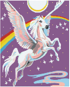 Pixelhobby Klassik Vorlage - Unicorn - Das Zeichen