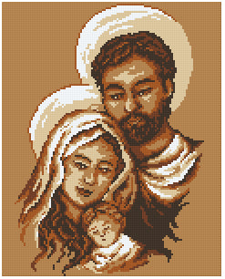 Pixelhobby Klassik Set - Holy Family