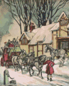 Pixelhobby Klassik Set - Wintermail
